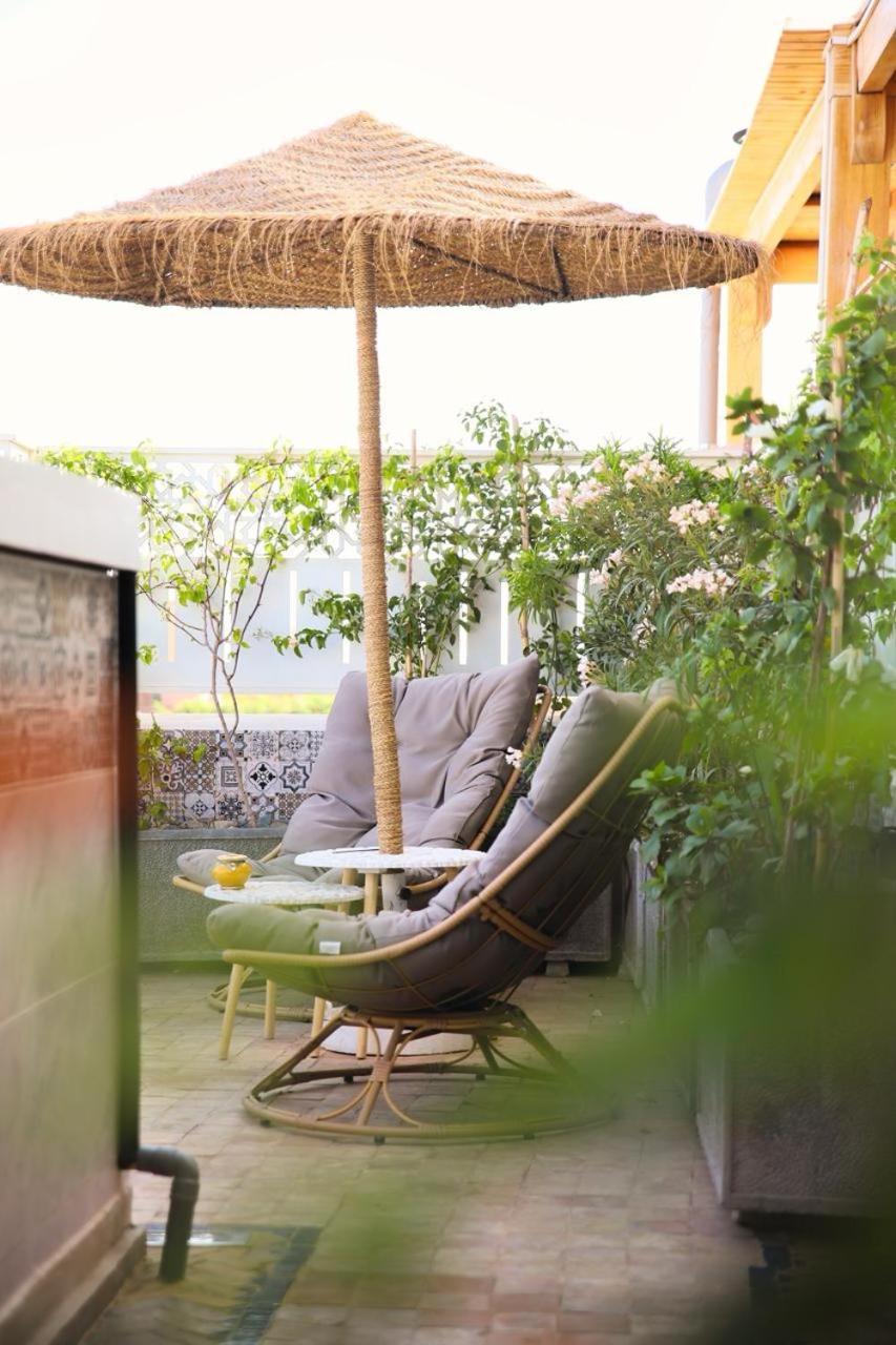 Riad & Spa Sous Le Soleil Chez Jerome Et Pamela Ch Marrakchi Marrakesh Eksteriør bilde