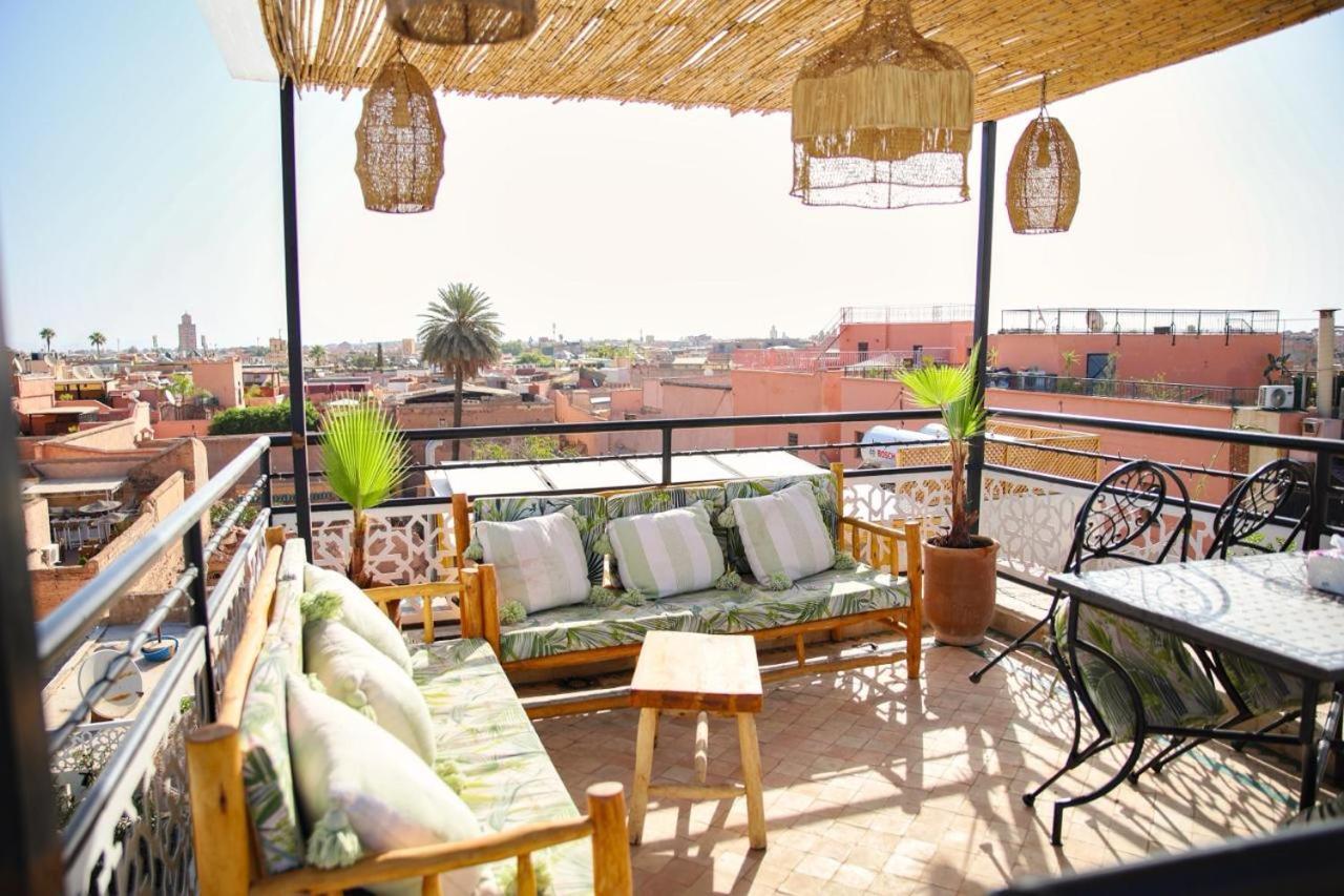 Riad & Spa Sous Le Soleil Chez Jerome Et Pamela Ch Marrakchi Marrakesh Eksteriør bilde